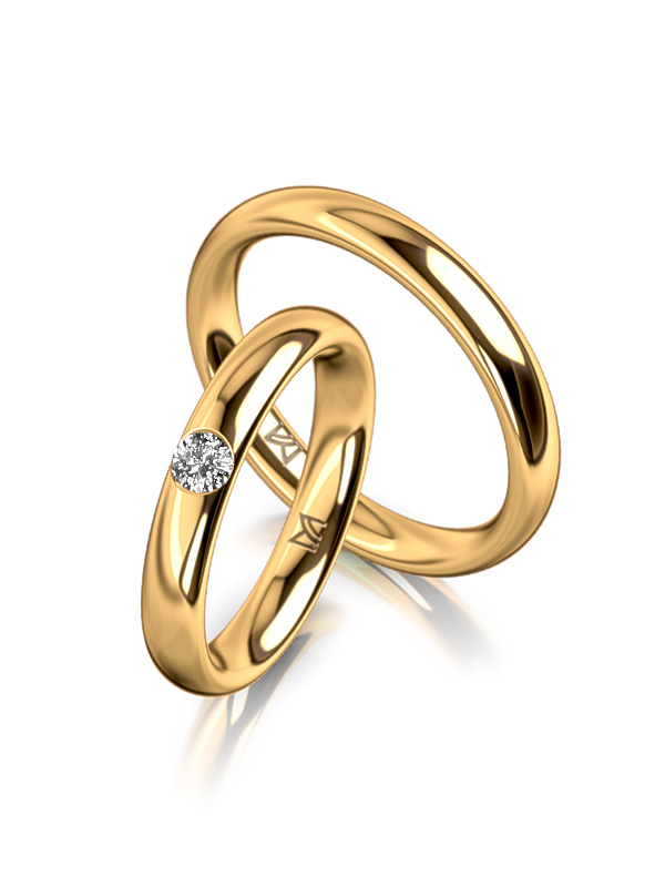 Trauring CLASSIC Gelbgold