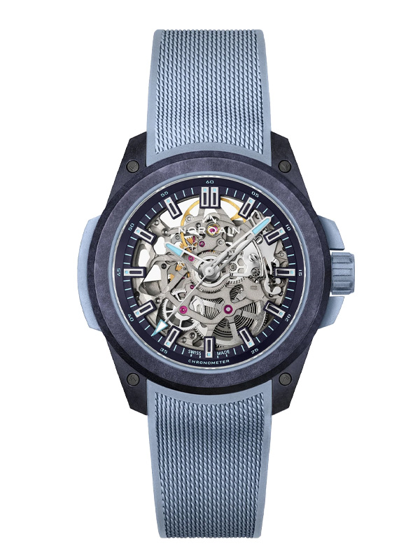WILD ONE SKELETON 39MM PURPLE ICE BLUE