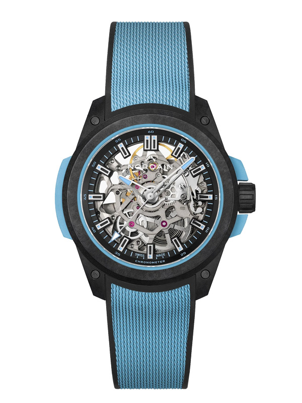 WILD ONE SKELETON 39MM SKY BLUE