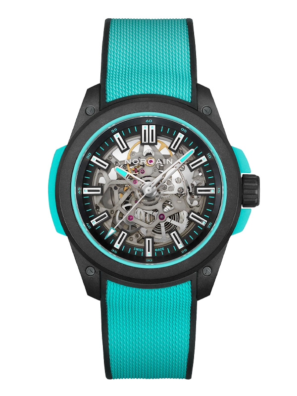 WILD ONE SKELETON 42MM TURQUOISE