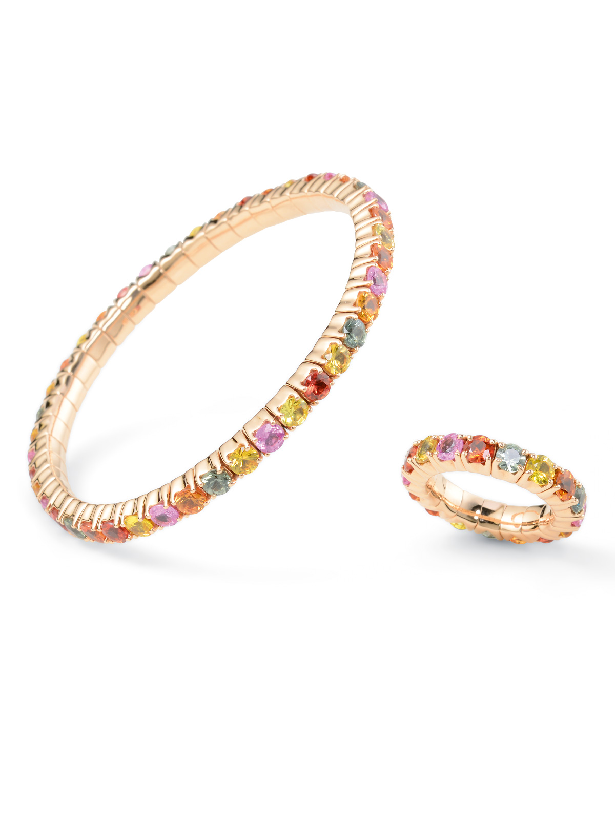 RAINBOW-FLEX Ring & Armband