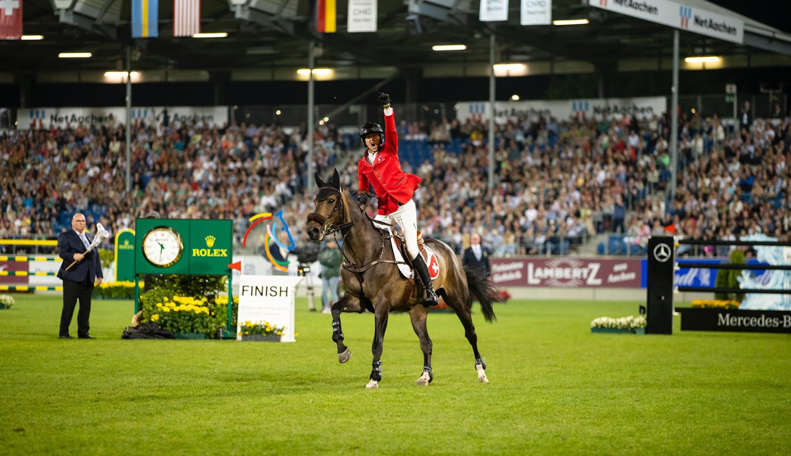 Der Rolex Grand Slam of Show Jumping